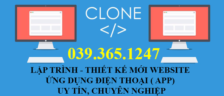 dịch vụ clone web chat luong cao